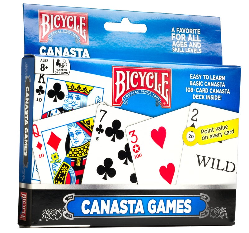 Bicycle Canasta Games Playing Cards, Multicolor - Image 4