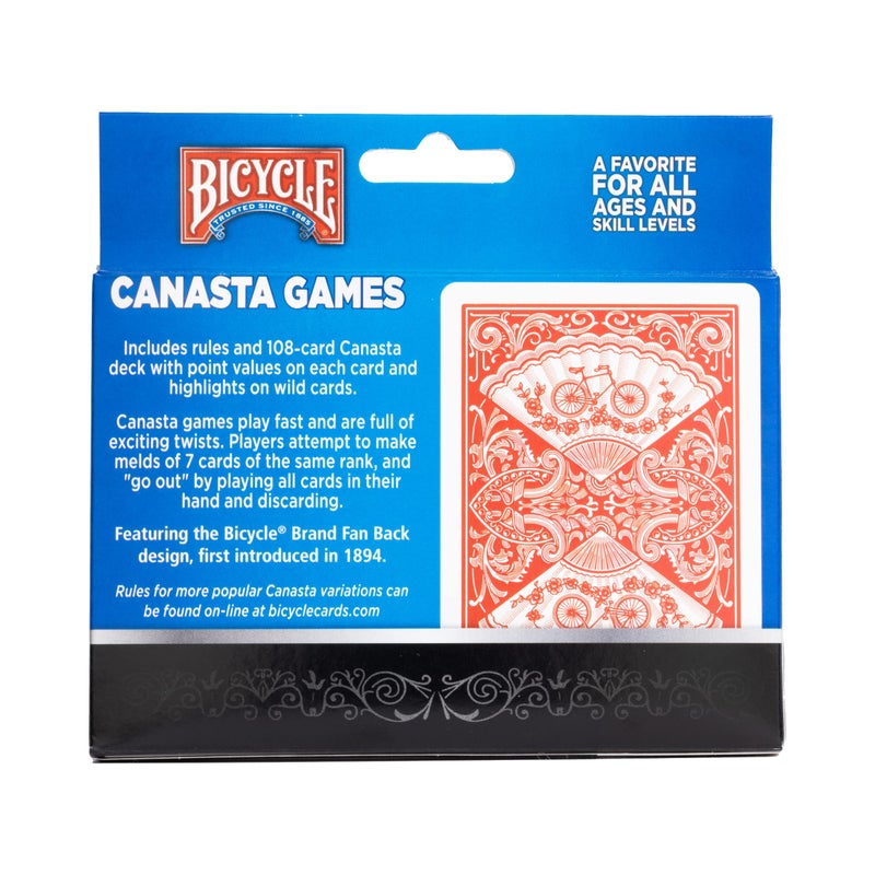 Bicycle Canasta Games Playing Cards, Multicolor - Image 3