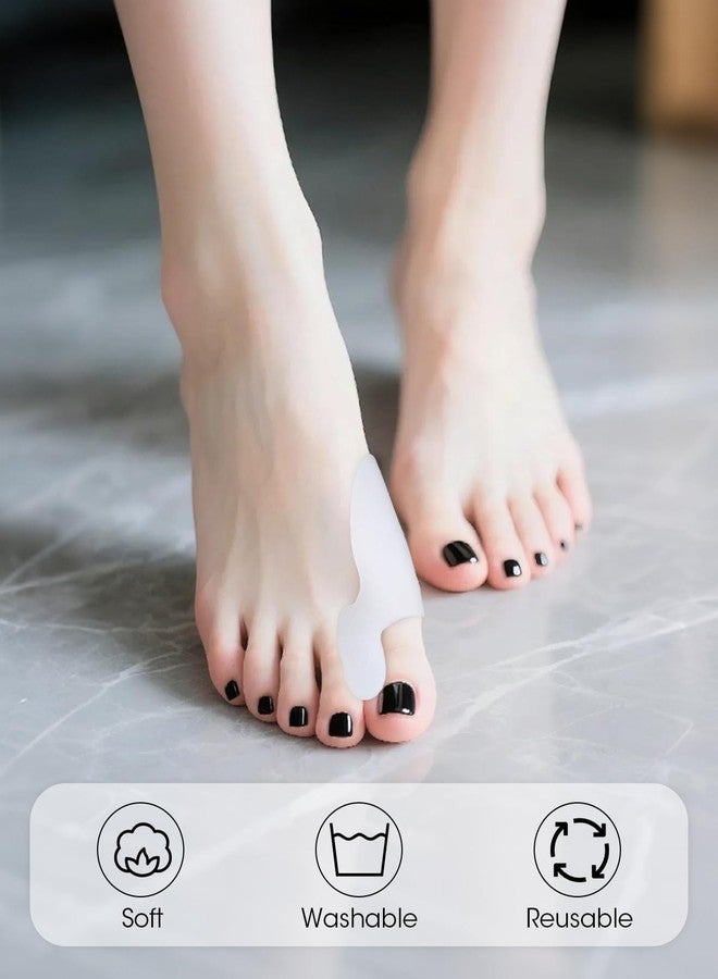 MQ Bunion Pads & Big Toe Protectors, 14 Gel Toe Caps for Comfort & Support, Soft Latex-Free Gel Pads Reduce Friction, Fit Most Shoes, Unisex for Daily Use - Image 2