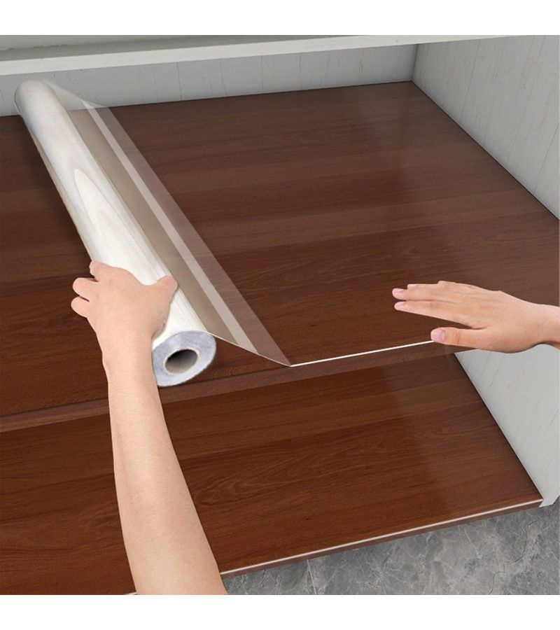Transparent Thickened Kitchen Oil Proof Sticker 35.43x78.74 Inch Waterproof Splash Guard Film - Image 1