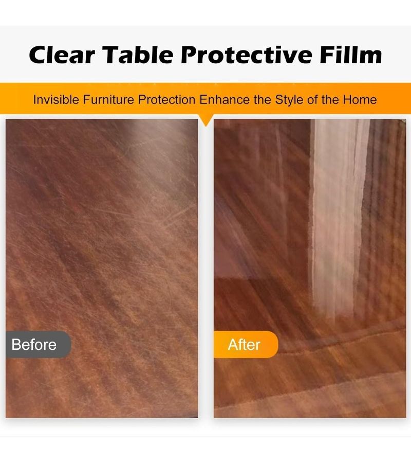 Transparent Thickened Kitchen Oil Proof Sticker 35.43x78.74 Inch Waterproof Splash Guard Film - Image 5