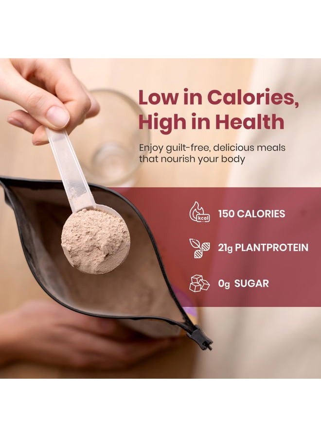 UpNourish Strawberry Banana Vegan Protein Powder 54 Superfoods Powder,1.5 Billion CFU Probiotics 21g Plant Based Protein,No Sugar No Dairy No GMO Dairy Free,Meal Replacement Shake Keto-Friendly - Image 4