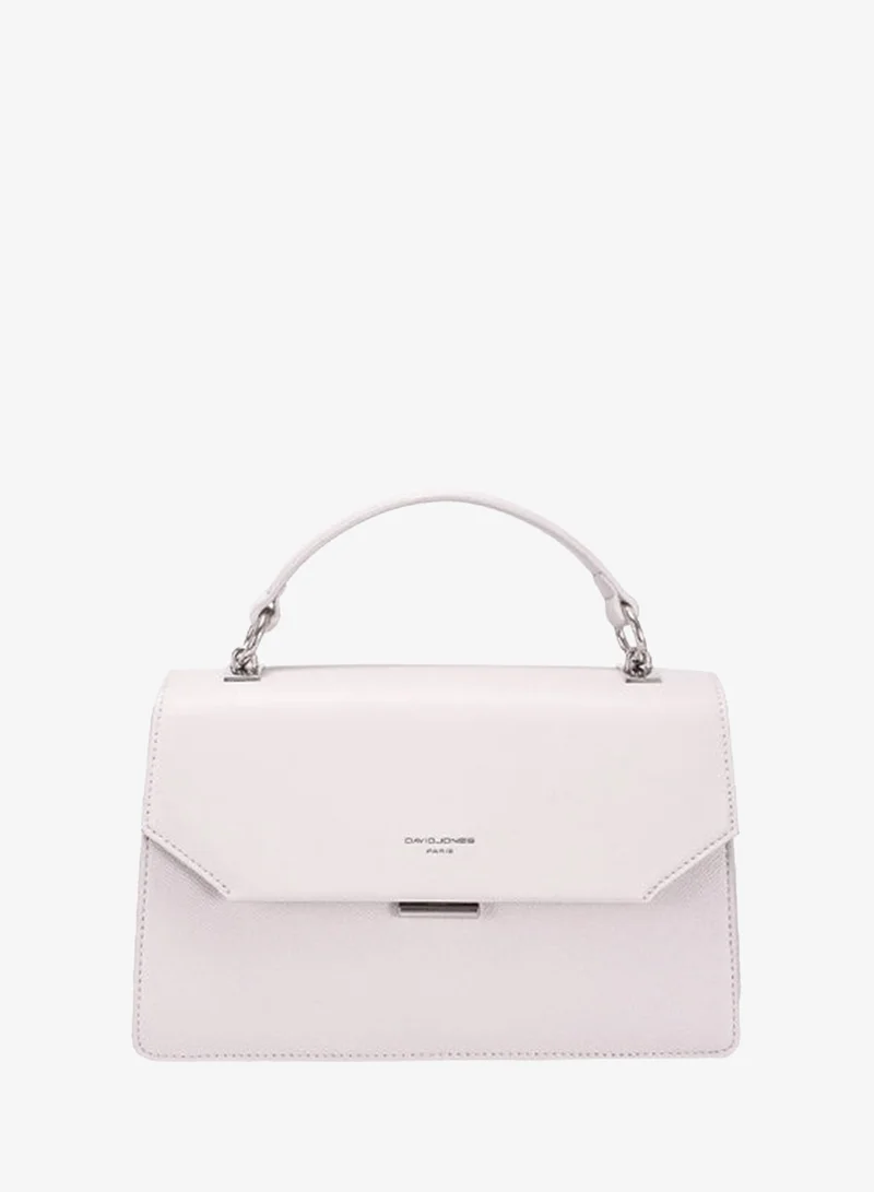 David Jones Clutch formal handbag CM8264 | The new modern design formal and evening bag for women| Faux leather medium size top handle bag