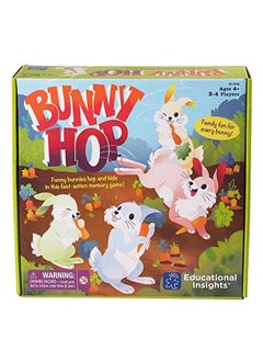 Educational Insights Bunny Hop Preschool & Toddler Board Game 26 Pieces 24 Players Matching Memory Game For Easter Basket Gifts For Kids Ages 4 5 6  - Image 1