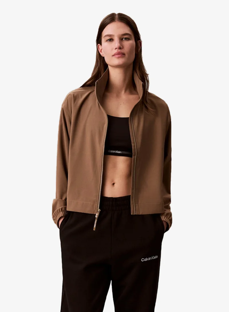 Calvin Klein Sports Shitake MODERN SPORT WIND JACKET for Women | Best Price UAE