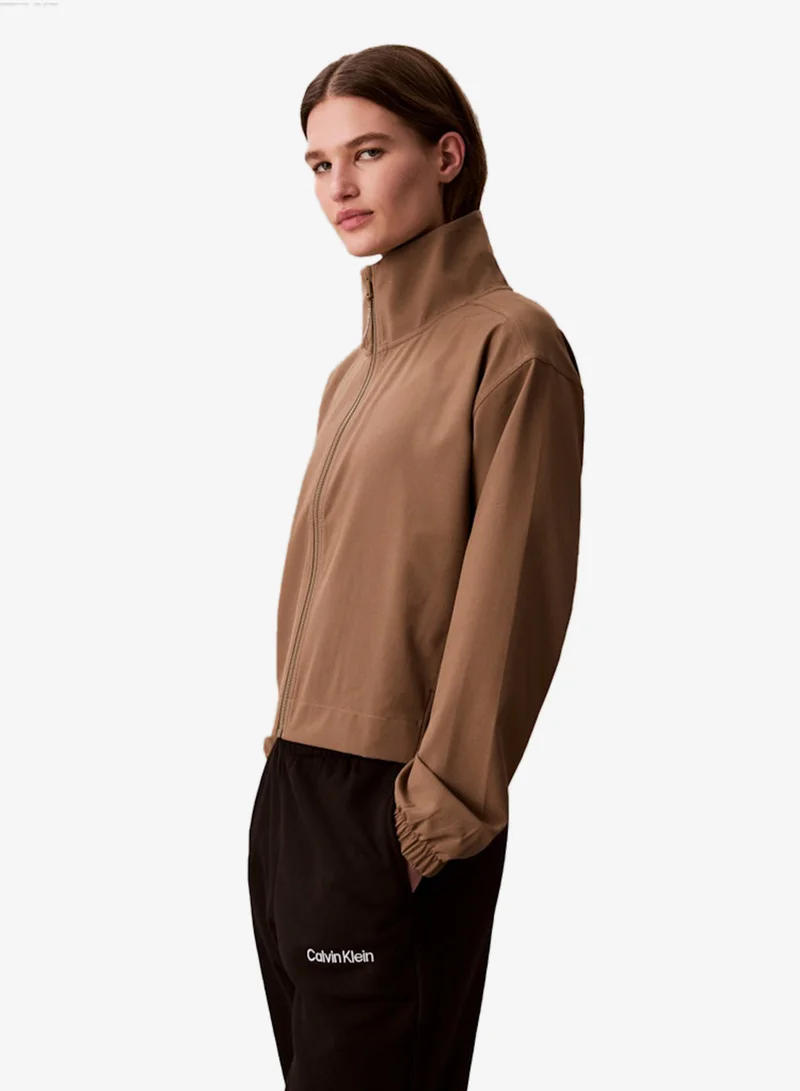 Calvin Klein Sports Shitake MODERN SPORT WIND JACKET for Women | Best Price UAE