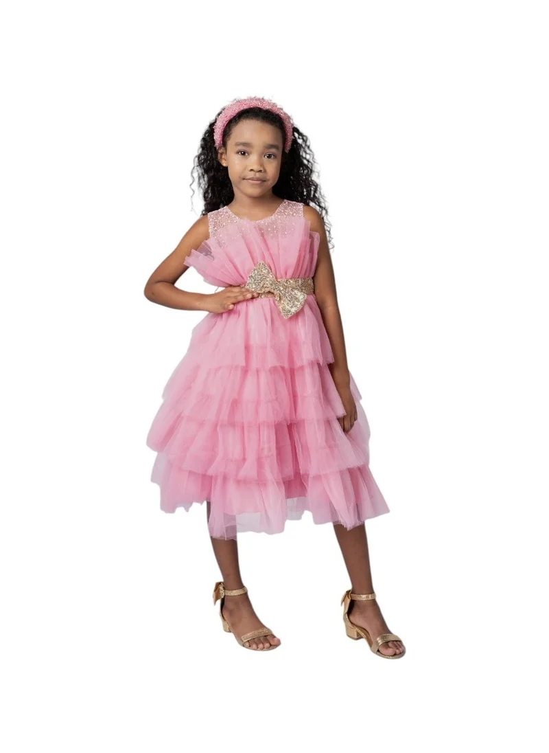 دىدانيالا RUFFLE DRESS PINK