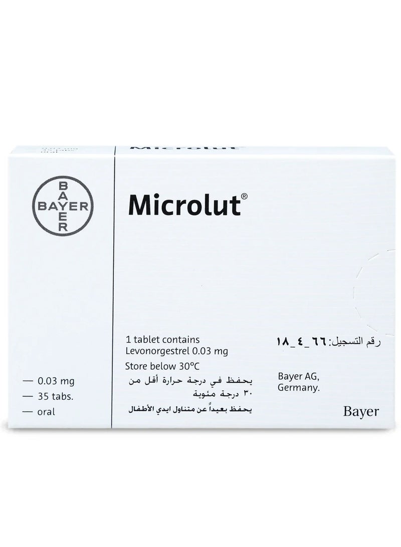 BAYER Microlut Tablet 35pcs - Image 2