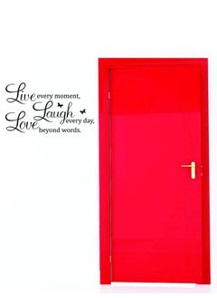 Spoil Your Wall Love Laugh Live Vinyl Quote  Wall Decal - Wall Arts Home Décor - Wall Sticker, 70x25 cm by Spoil Your Wall  - Image 4