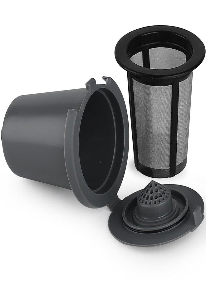 Veterger Replacement Parts 2pcs SS-RFC HomeBarista Reusable Filters Cup, Compatible with Cuisinart Single Serve Coffee Makers - Image 2