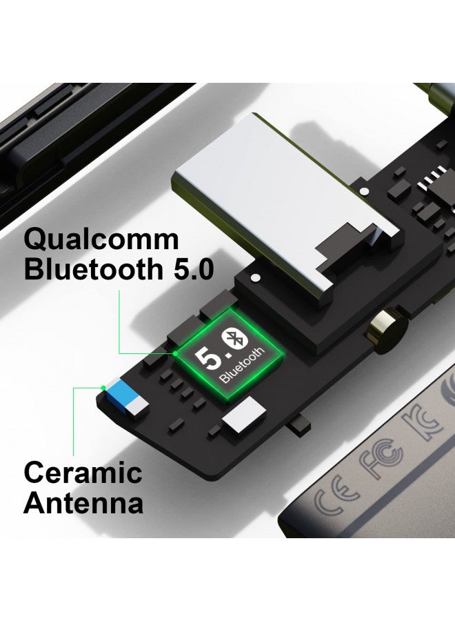 Skull & Co. AudioBox: Bluetooth 5.0 Wireless Audio Transmitter Adapter Low Latency for Xbox (XB1/XSX/XSS/Elite2) Controllers- Black - Image 2
