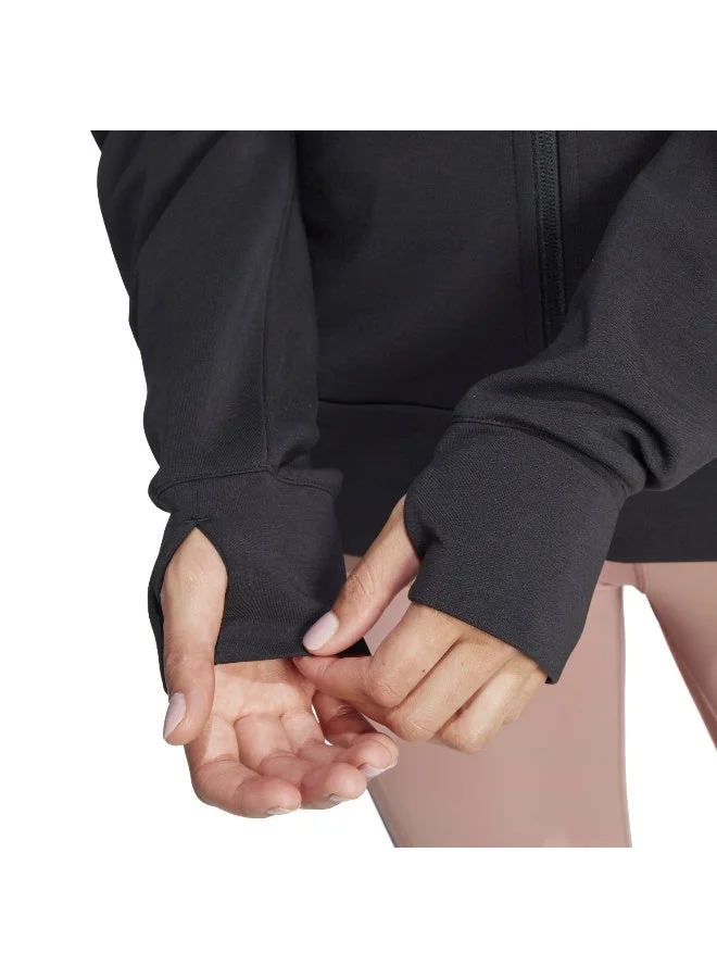 Adidas D4T Workout Full Zip Hooded Sweatshirt