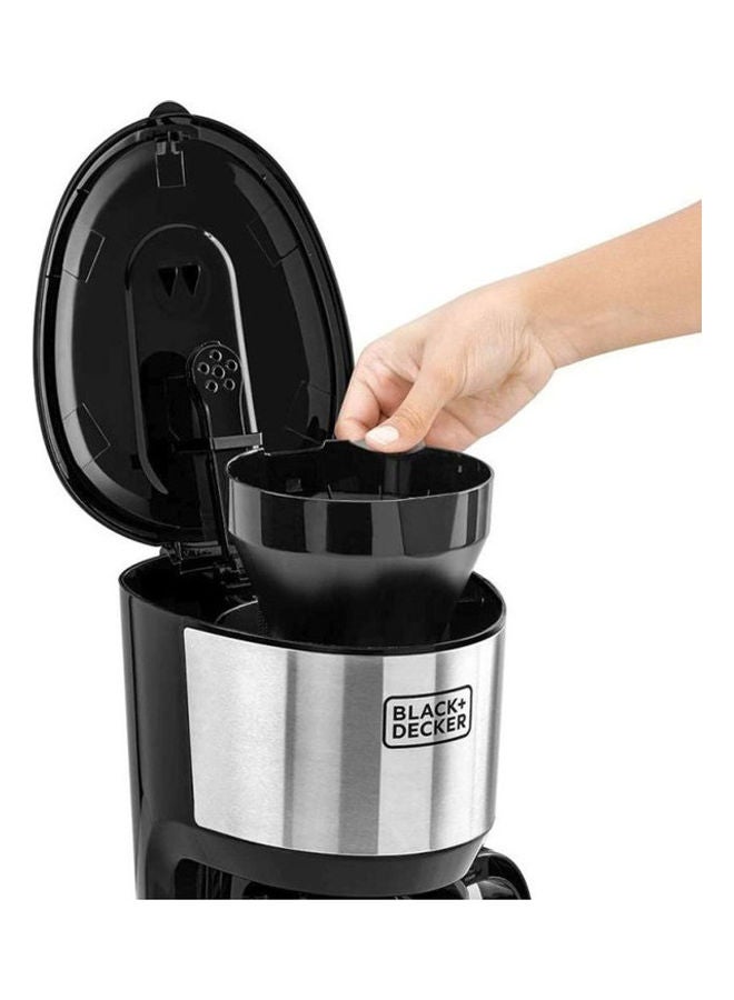 بلاك اند ديكر غلاية كهربائية مع ماكينة صنع القهوة 1.7 L 2200 W JC450-B5 + DCM750S-B5/Bundle فضي/ أسود - Image 4