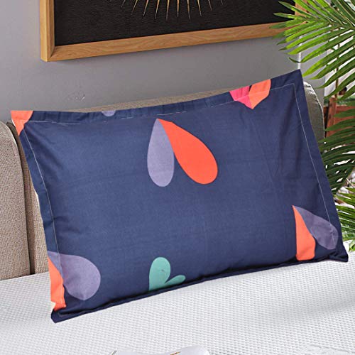 RRC Super Soft Brushed Microfiber Cotton Pillow Covers,Set of 4 Pieces Pillow Covers,17X27(Inches) 43X68(CM) Printed Pillow Covers,Flange on Edges Pillow Covers - Image 4