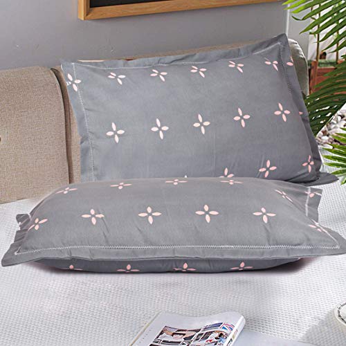RRC Super Soft Brushed Microfiber Cotton Pillow Covers,Set of 4 Pieces Pillow Covers,17X27(Inches) 43X68(CM) Printed Pillow Covers,Flange on Edges Pillow Covers - Image 2
