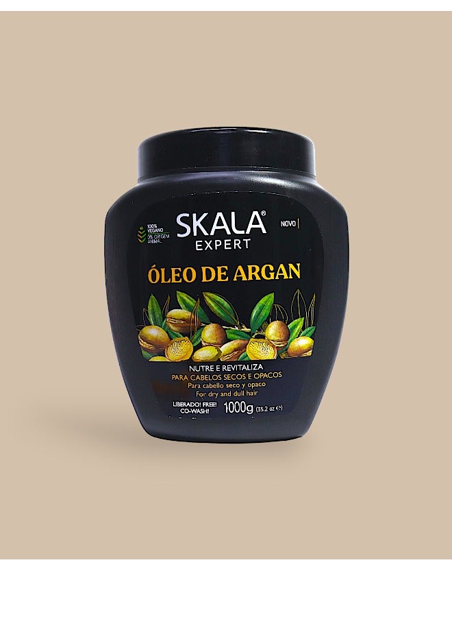 SKALA Oleo De Argan Marroquino, Rapido 3 Minutes 1Kg 35.2 Oz - Image 1