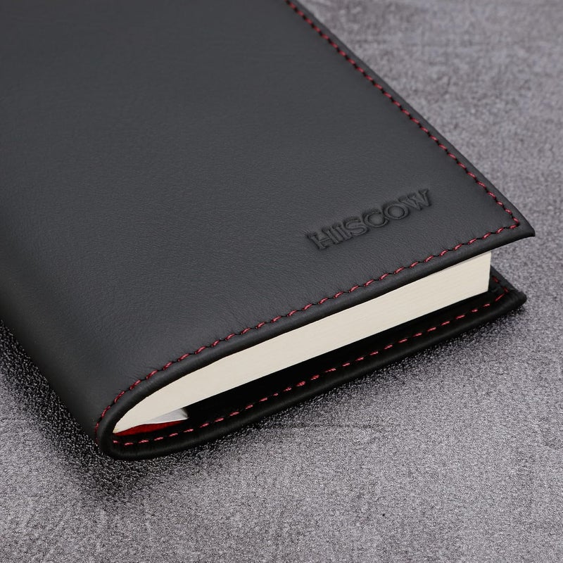HISCOW Minimalist Checkbook Cover - Full Grain Leather - Image 5