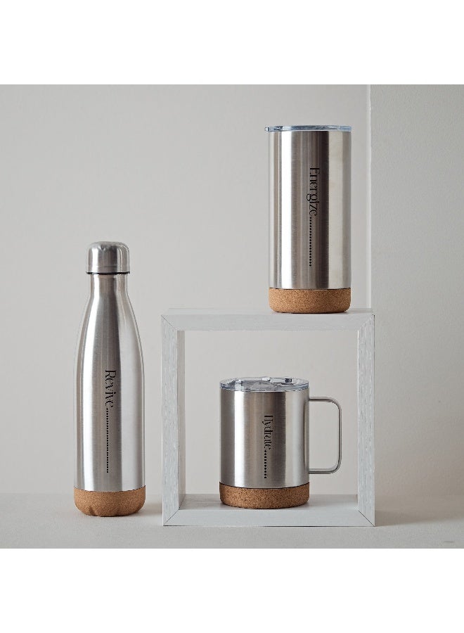 Home Box زجاجة فلاسكة مزدوجة الجدار من لسترا ستانلس ستيل 500 مل - Image 4