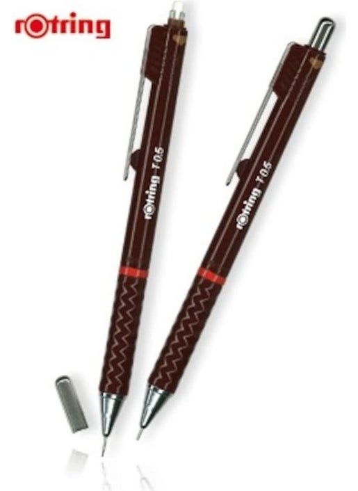 Old Case T Mechanical Tip Pen 0.5 mm Claret Red