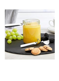 Excefore Jam Spoon and Honey Spoon, 4 Pcs Stainless Steels Honey Spoons and Honey Dipper, Stainless Steel Honeycomb Stick Spoon Stirrer Server, With Spiral Sugar Spoon, for Jam,Yogurt,Honey, Jellies, Syrup  - Image 2