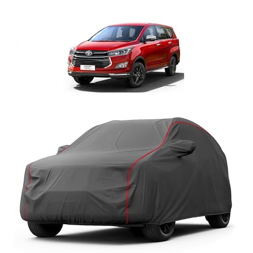 MADAFIYA Heavy-Duty Car Cover for Compatible with Toyota Innova Crysta (2016 to 2025 All Models) Deluxe Car Protection Cover – Waterproof & UV-Resistant All-Season Exterior Protection - Image 1