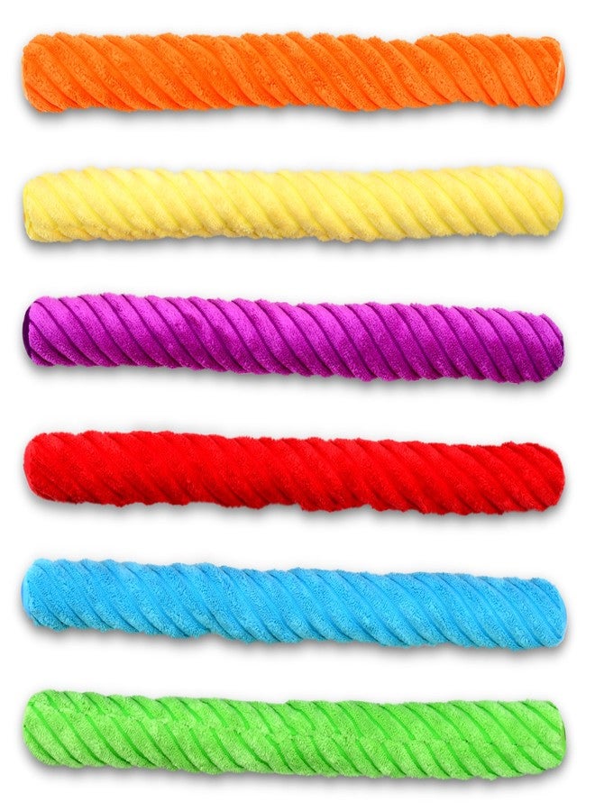 iscream مجموعة وسائد آيسكريم تويزلرز قوس قزح 19" × 8.5" مع وسائد صغيرة ملتوية - Image 4
