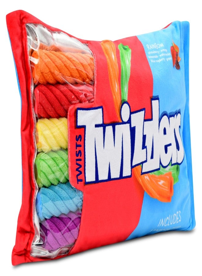 iscream مجموعة وسائد آيسكريم تويزلرز قوس قزح 19" × 8.5" مع وسائد صغيرة ملتوية - Image 3