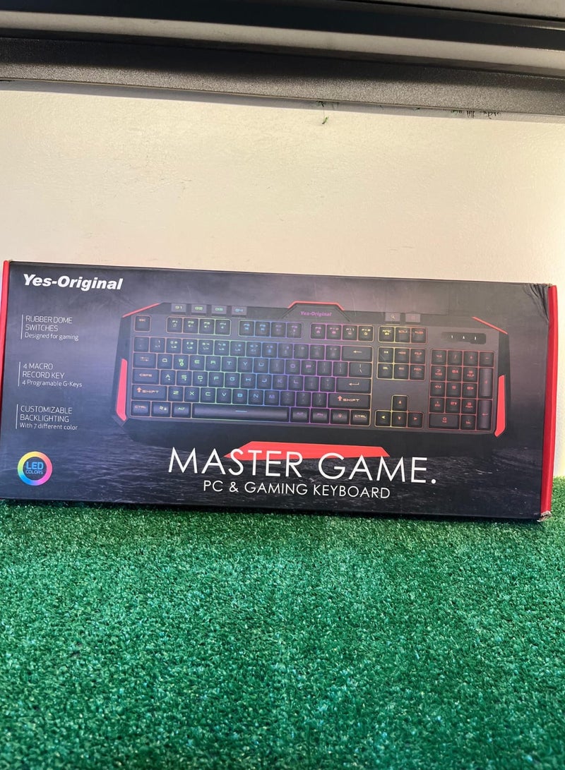 كيبورد/يو اس بي/ياس-أوريجينال/جي اكس600