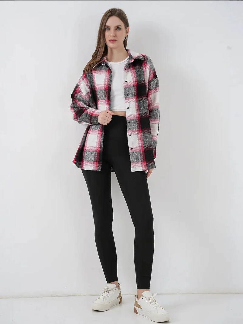 بيغ دارت قميص فلانيل بقصة عادية من