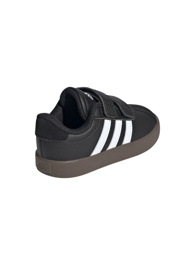 Adidas Adidas Vl Court 3.0 Cf I U Black Sportswear Shoes For Kids