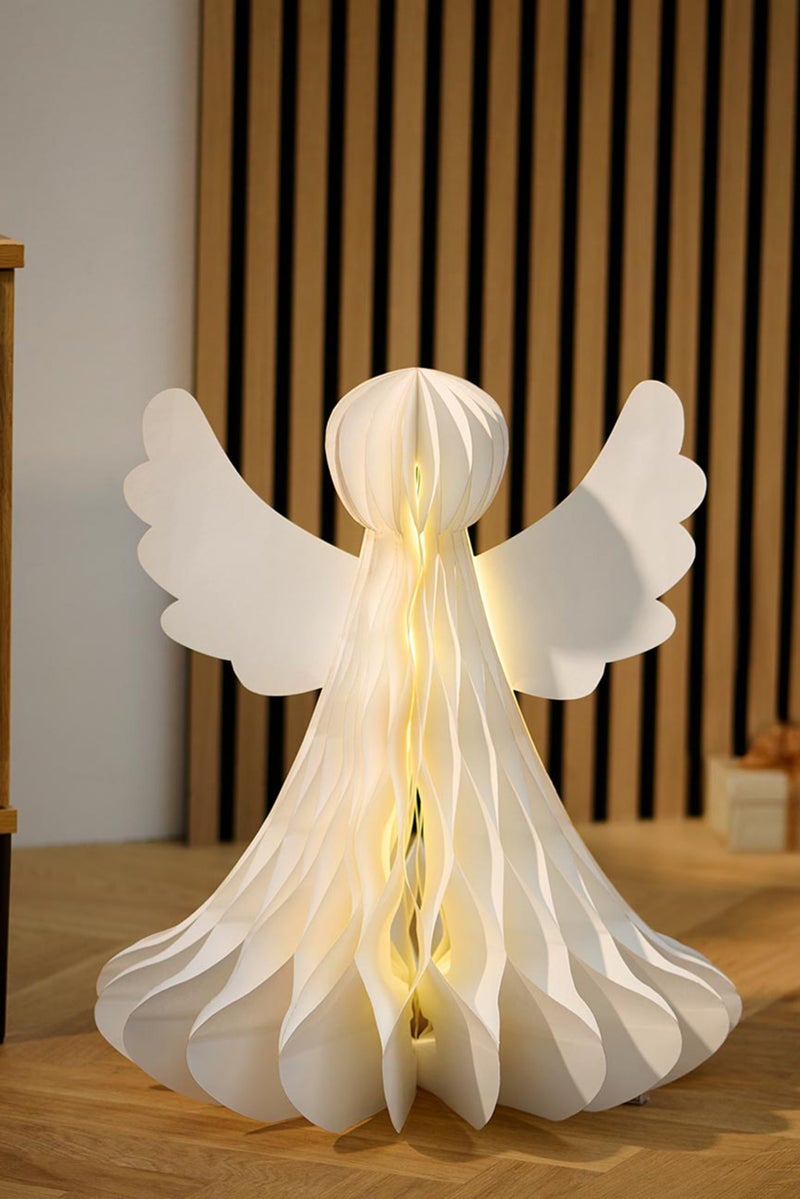Tchibo LED Paper Angel, White  - Image 1