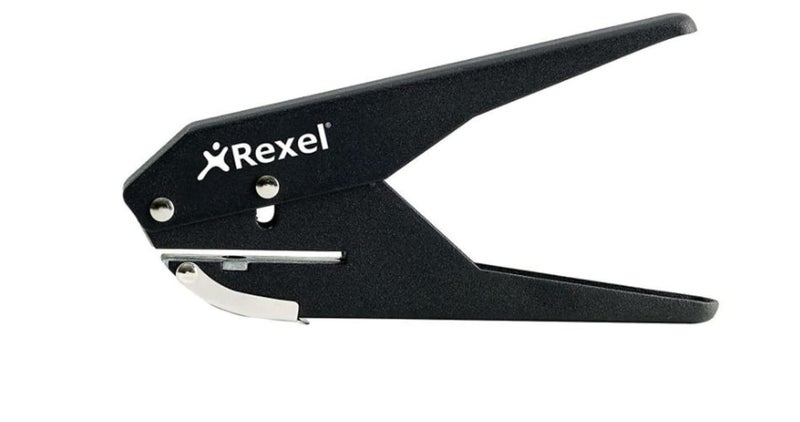 Single Hole Plier Punch, Black