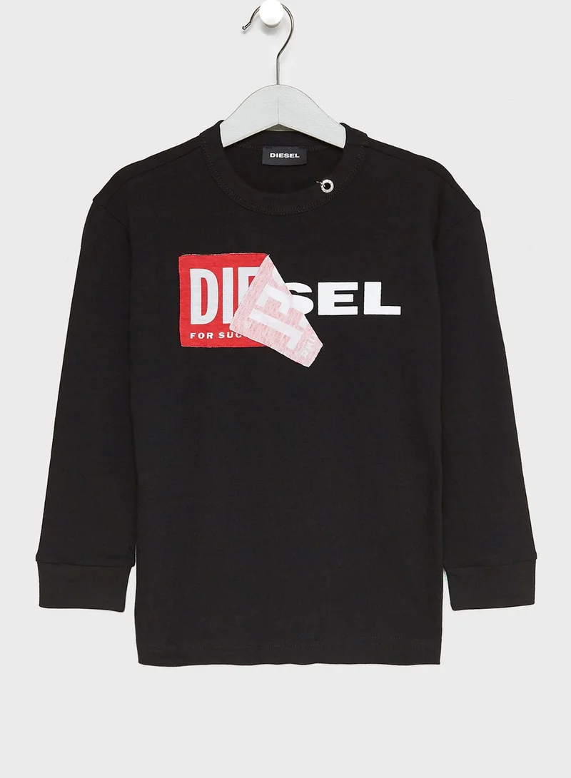 DIESEL Little Logo T-Shirt