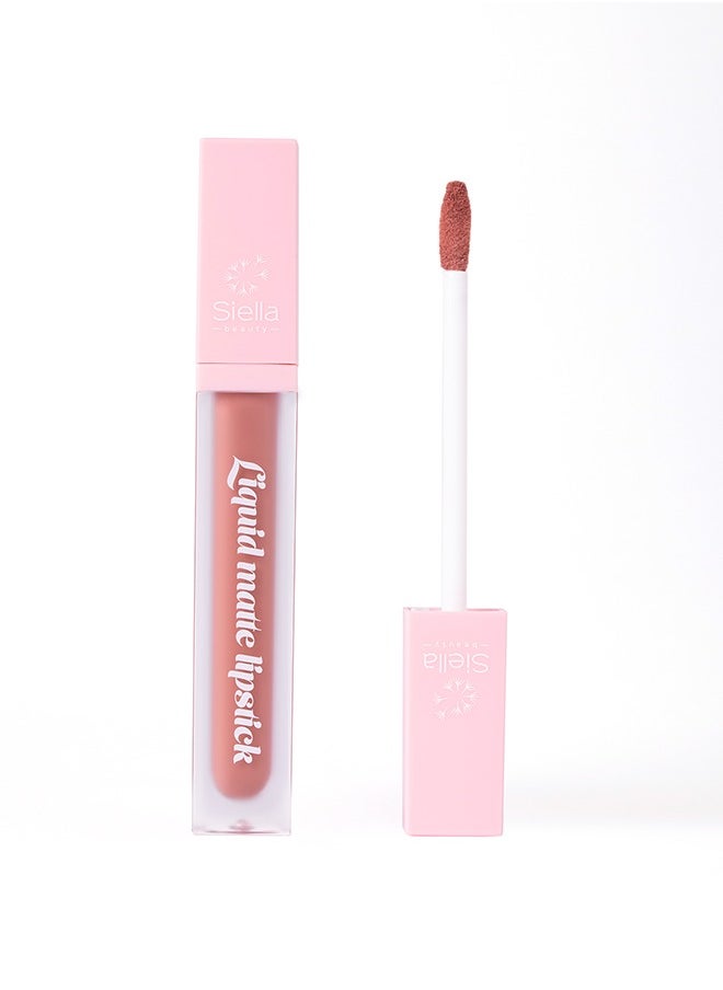 Siella Beauty Liquid Matte lipstick Sana  - Image 1