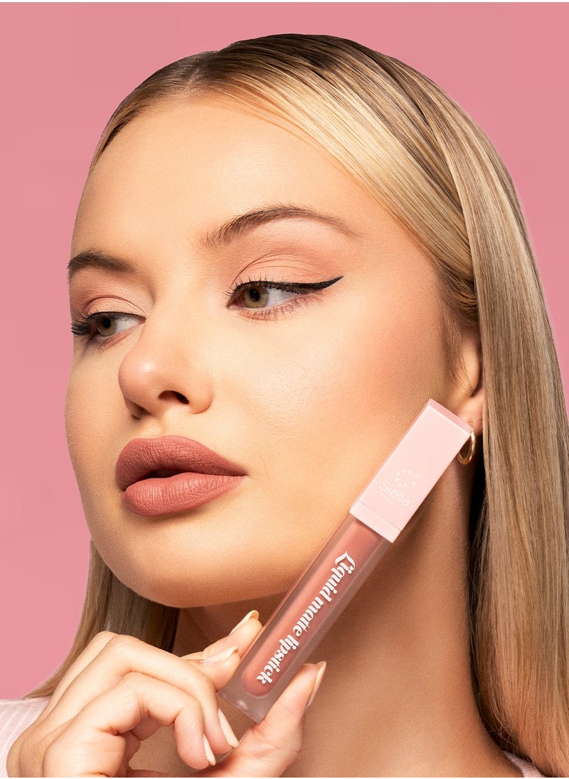 Siella Beauty Liquid Matte lipstick Sana  - Image 3