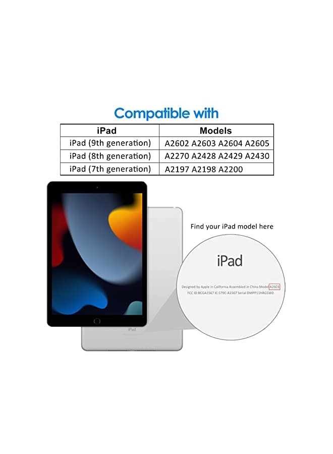 Jetech Screen Protector For Ipad 10.2-Inch (2021/2020/2019 Model, 9/8/7 Generation), Tempered Glass Film, 1-Pack - Image 2