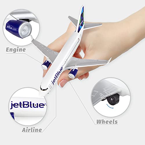 Joylludan Model Planes Jet Blue Model Airplane Plane Aircraft Model for Collection & Gifts - Image 2