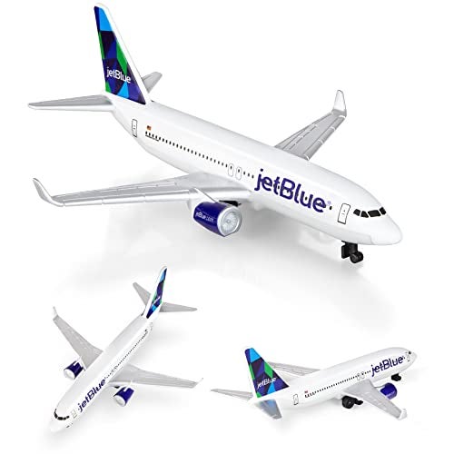 Joylludan Model Planes Jet Blue Model Airplane Plane Aircraft Model for Collection & Gifts - Image 1