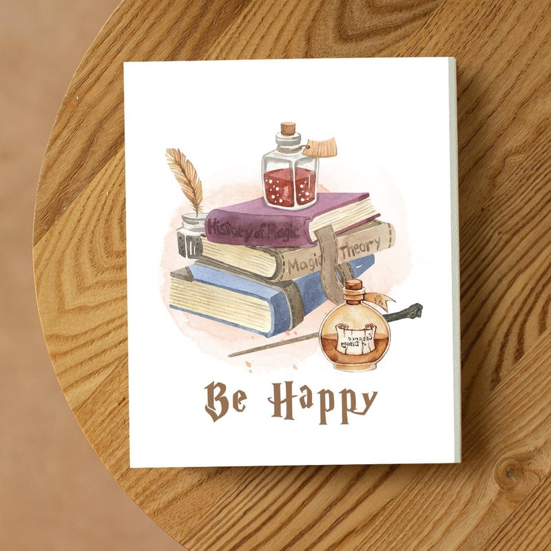 KAIRNE Inspirational Quotes Canvas Wall Art for Kids Bedroom Decor, Magical Poster Set Of 6 (8"X10", with Framed), Motivational Phrase Wall Art, Be Kind Art Prints Golden Magic Feather Pictures - Image 5