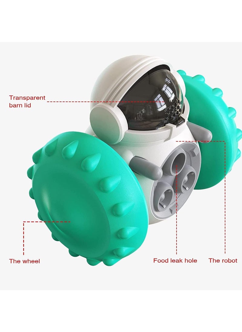 Generic Interactive Pet Toy (Dog & Cats), Pet Food Dispenser, Slow Feeder, Treat Dispensing Puzzle Toys, Slow Feeder Toy Dog Cat Puzzle Toy, Interactive Dog Toy, Automatic Food Dispensing Toy, Treat Dispenser Toy, Tumbler Dog Treat Toy, Dog Toy, Cat Toy, Pet Toys, Toys for Improve IQ, Reduce Boredom, Small & Medium Dog toy, Cat toy, Pets Toys  - Image 2