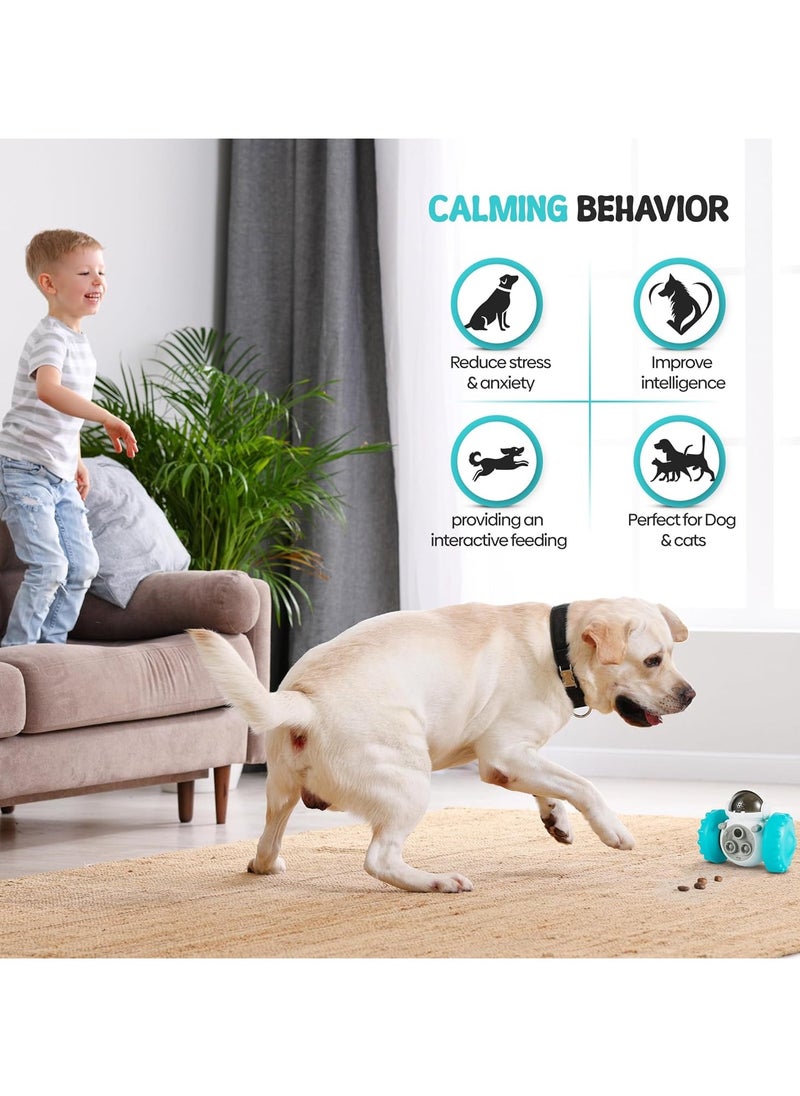 Generic Interactive Pet Toy (Dog & Cats), Pet Food Dispenser, Slow Feeder, Treat Dispensing Puzzle Toys, Slow Feeder Toy Dog Cat Puzzle Toy, Interactive Dog Toy, Automatic Food Dispensing Toy, Treat Dispenser Toy, Tumbler Dog Treat Toy, Dog Toy, Cat Toy, Pet Toys, Toys for Improve IQ, Reduce Boredom, Small & Medium Dog toy, Cat toy, Pets Toys  - Image 5