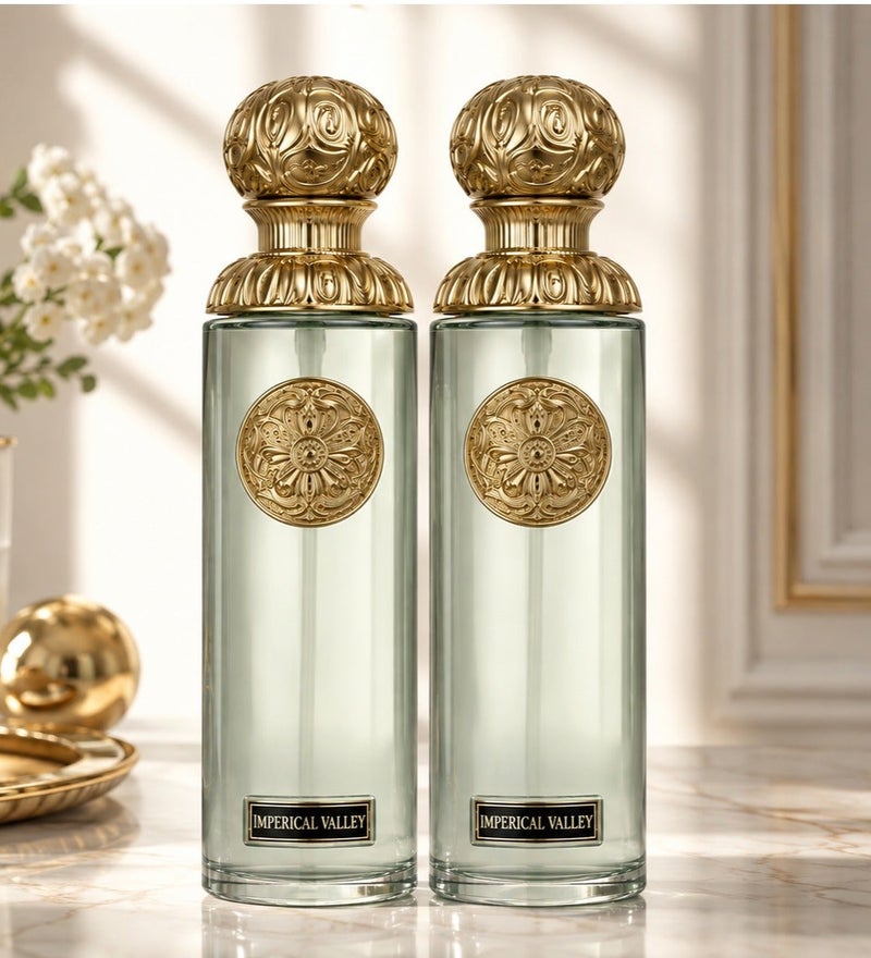 قصة عبوتان من عطر إمبريال فالي أو دو بارفان 200 مل × 2 | مجموعة سيجنتشر | عطر فاخر يدوم طويلاً للجنسين - Image 2