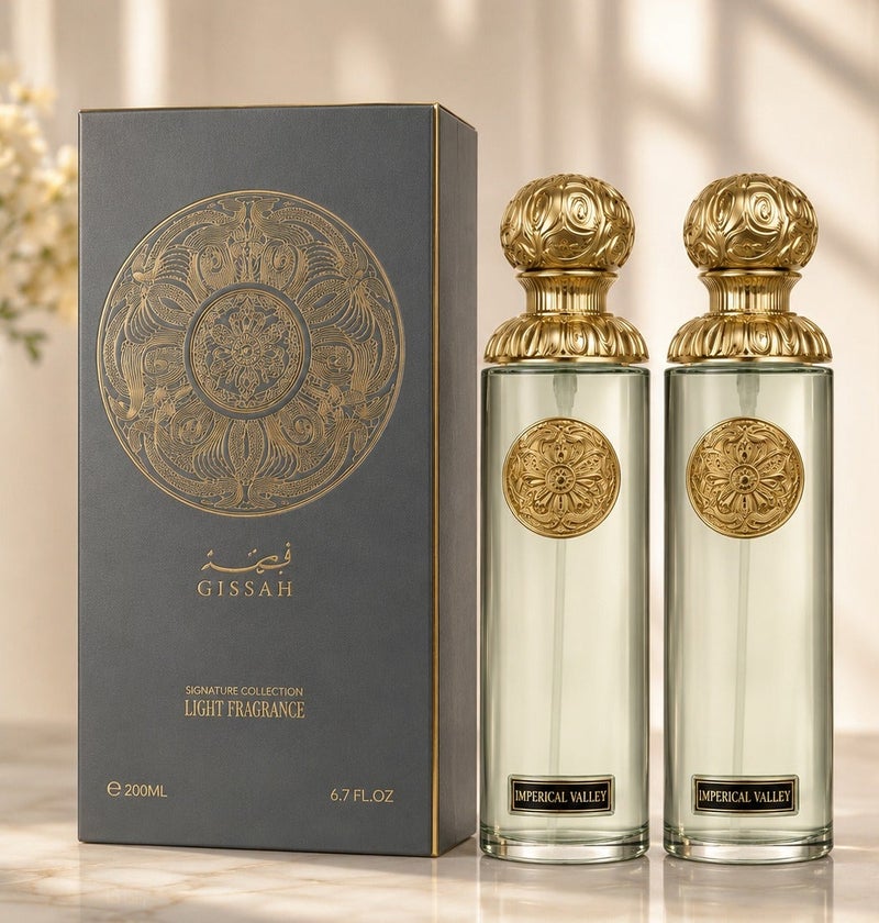 قصة عبوتان من عطر إمبريال فالي أو دو بارفان 200 مل × 2 | مجموعة سيجنتشر | عطر فاخر يدوم طويلاً للجنسين - Image 3