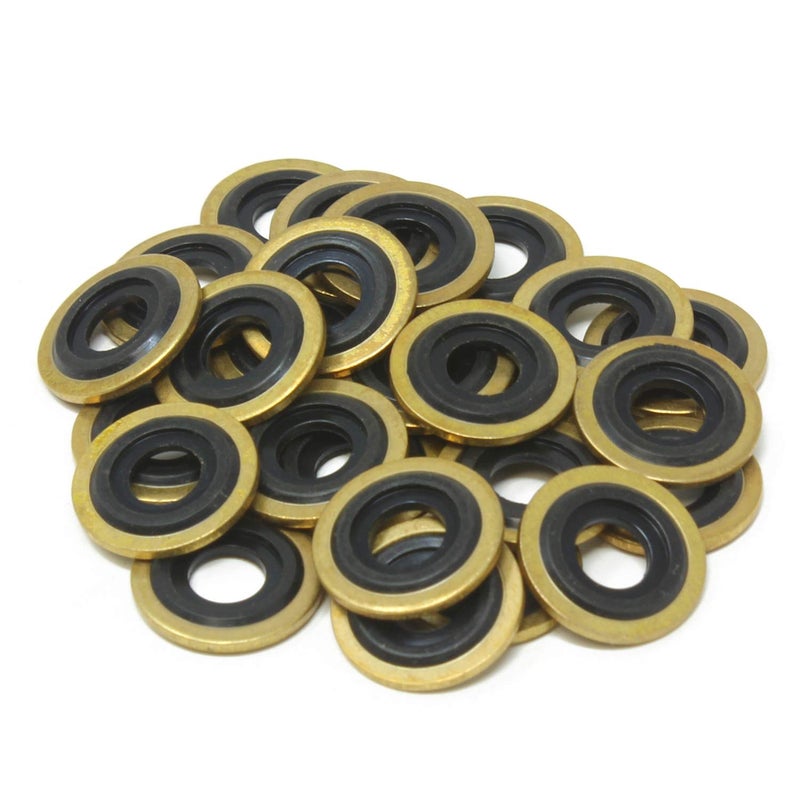Ever Ready First Aid Oxygen Regulator Brass Yoke Washer Seals Pack of 25 - Image 1