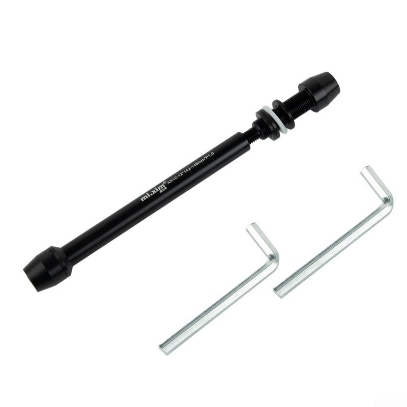 Aluminum Alloy Indoor Bike Trainer Thru Axle Skewer 12x142 148mm Size P1 0 - Image 2