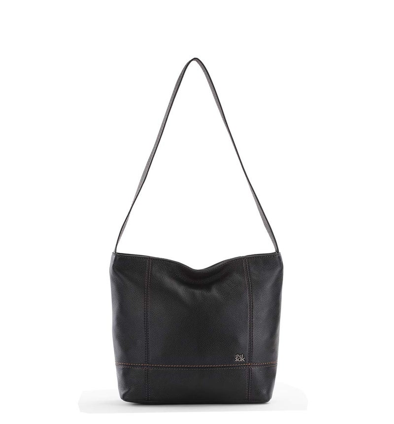 The Sak De Young Hobo Bag in Leather, Black - Image 1
