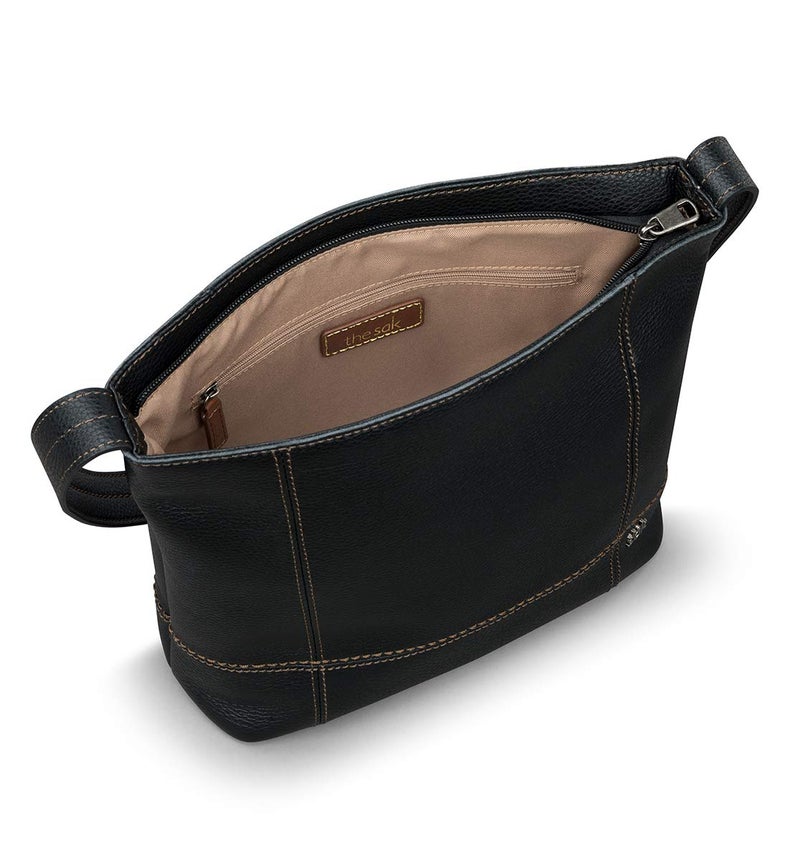 The Sak De Young Hobo Bag in Leather, Black - Image 5