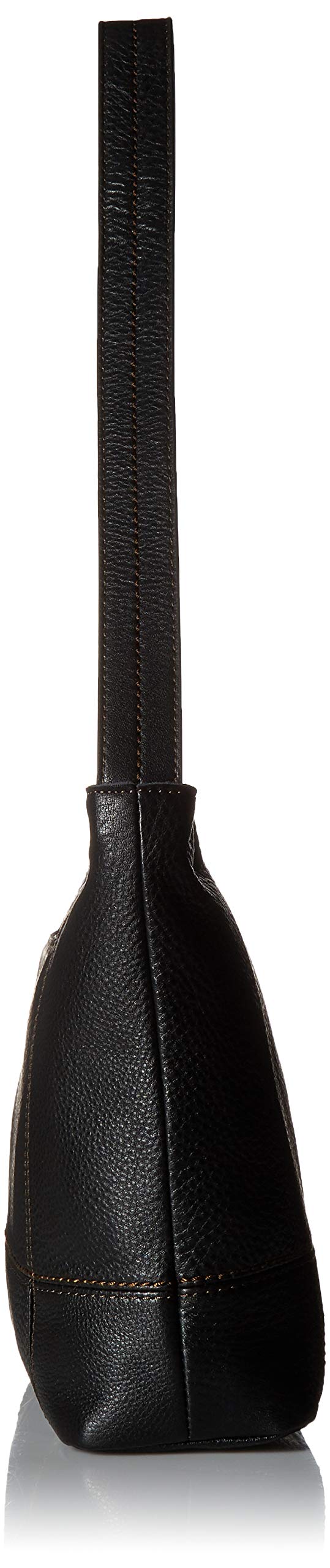 The Sak De Young Hobo Bag in Leather, Black - Image 3