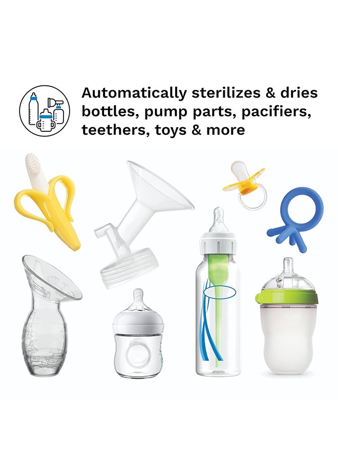 Baby Brezza Baby Bottle Sterilizer And Dryer Machine – Electric Steam Sterilization - Universal Fit - Pacifiers, Glass, Plastic, and Newborn Feeding Bottles  - Image 5