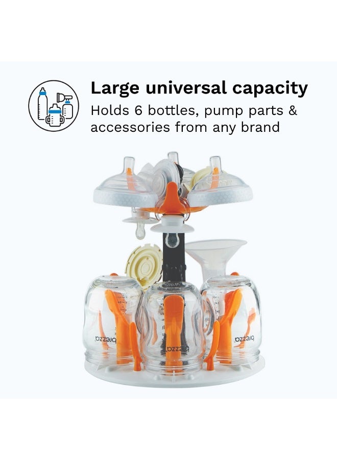 Baby Brezza 10 Minute Baby Bottle Sterilizer + Dryer - Superfast Electric Steam Sterilization - Universal Sterilizing for All Bottles, Pacifiers + Breast Pump Parts - Image 4